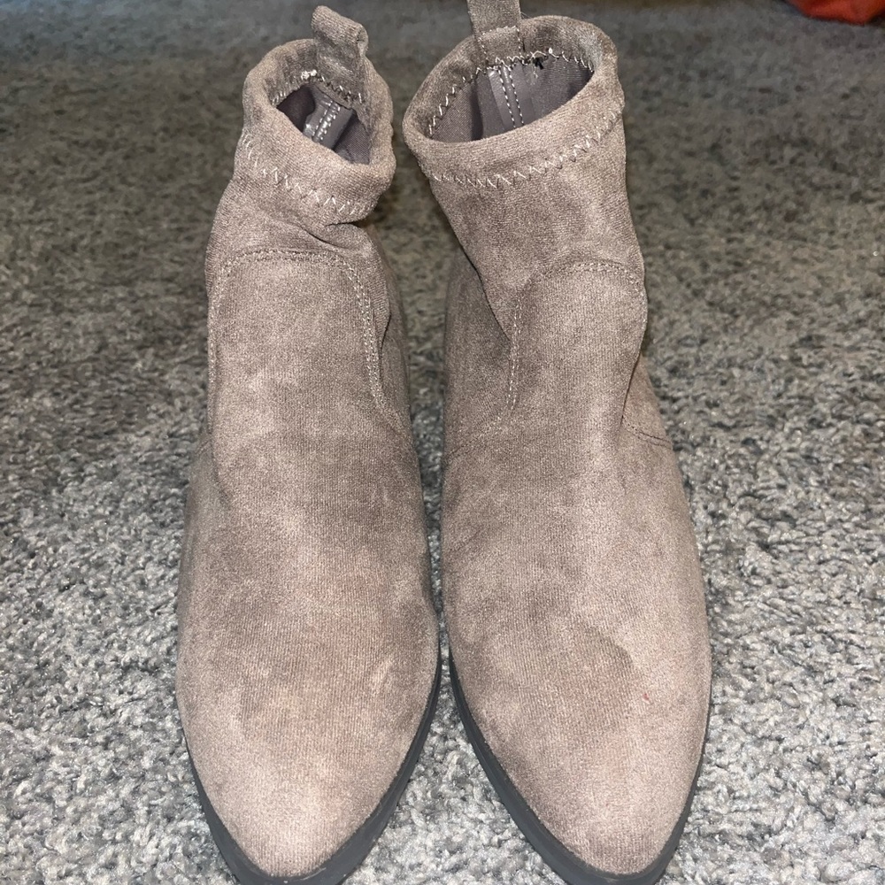 Grey/Taupe Forever 21 Bootie